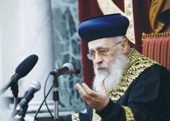 Chief Rabbi of Israel makes controversial remarks about army draft