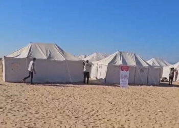 Israeli organizations Facilitates Tents for Gazans