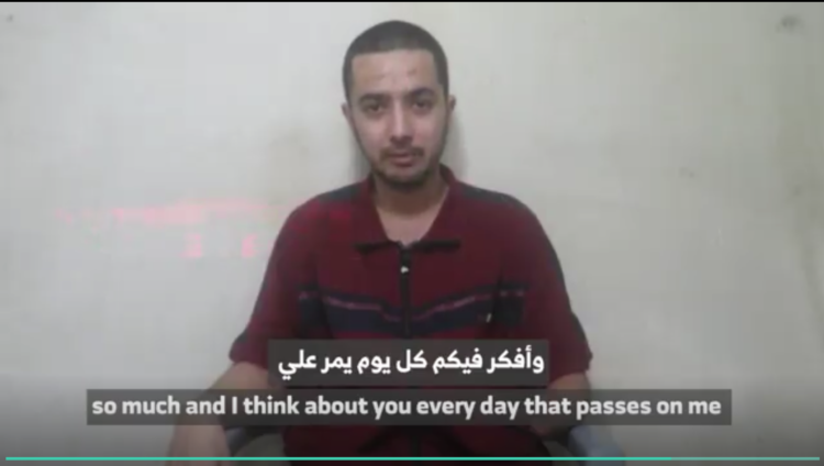 Hamas Releases Hostage Video of Hersh Goldberg-Polin