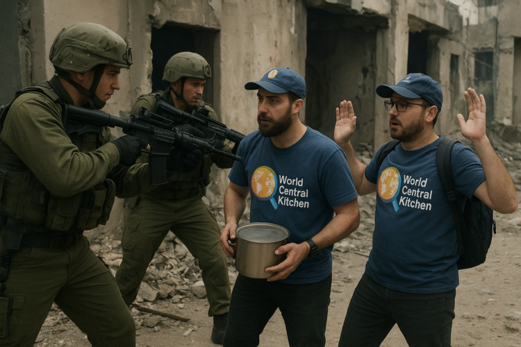 Militants Disguised as World Central Kitchen Staff Killed in Gaza; Spain Evacuates Children, Aid Airdrops Continue