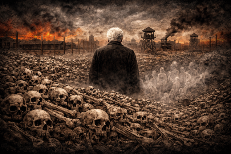 A SHOCK OF WHITE HAIR