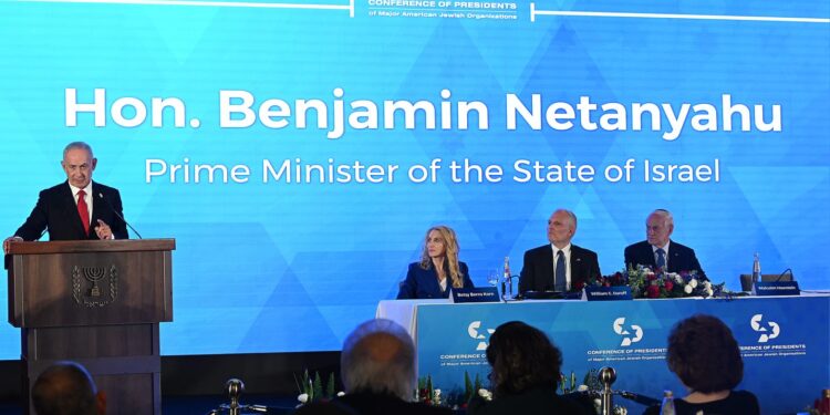 Full Script: Prime Minister Netanyahu at the Conference of Presidents of Major American Jewish Organizations